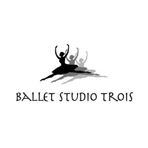 okicha-nel (okicha-nel)さんのクラシックバレエ  スタジオ「Ballet Studio Trois」のロゴへの提案