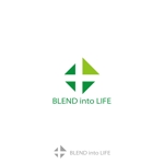 M+DESIGN WORKS (msyiea)さんの新規プロジェクト「BLEND　into　LIFE」のロゴへの提案