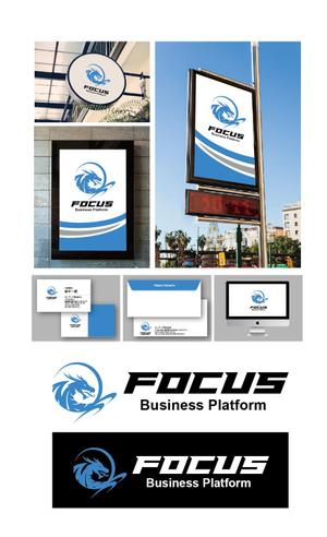 King_J (king_j)さんの【ゲームのロゴっぽい】海外向けクラウドサービスFOCUS Business Platformのロゴへの提案