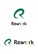 ing (ryoichi_design)さんの新規のコンテンツ制作事業ドメイン「Rework」のロゴ制作への提案
