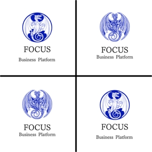 ライク (raiku1217)さんの【ゲームのロゴっぽい】海外向けクラウドサービスFOCUS Business Platformのロゴへの提案
