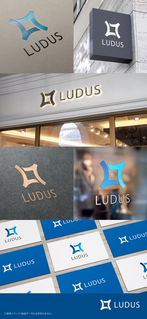 shirokuma_design (itohsyoukai)さんのコンテンツSaaSサイト「LUDUS」のロゴへの提案
