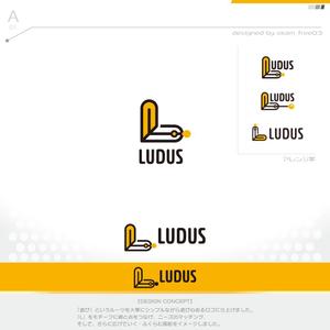 okam- (okam_free03)さんのコンテンツSaaSサイト「LUDUS」のロゴへの提案