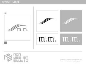 noa (noa_designstudio)さんのメンズ専門眉毛サロンのロゴへの提案