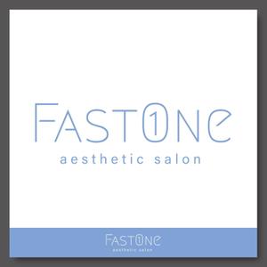 slash (slash_miyamoto)さんの【高報酬！】脱毛（エステ）サロン「fast one」のロゴへの提案