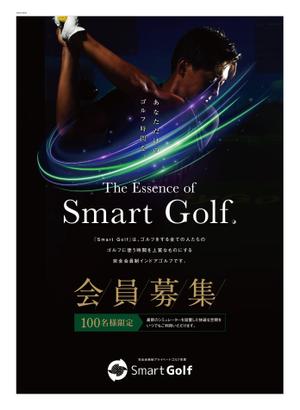 kiyo4 (kiyohisa4)さんの100名限定会員制インドアゴルフ場「Smart Golf 豪徳寺」のチラシデザインの制作依頼！への提案