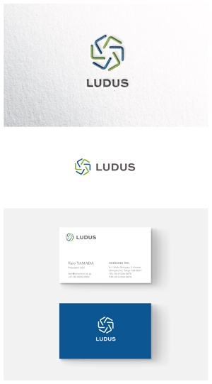 ainogin (ainogin)さんのコンテンツSaaSサイト「LUDUS」のロゴへの提案