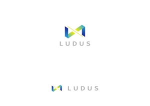 赤星　光流 (yukikaze0213)さんのコンテンツSaaSサイト「LUDUS」のロゴへの提案