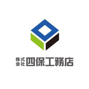 selitaさんの「株式会社　四保工務店」のロゴ作成への提案