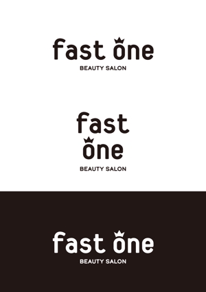 Design_salon_U (Design-salon_U)さんの【高報酬！】脱毛（エステ）サロン「fast one」のロゴへの提案