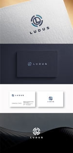 blue blues (PLANETS)さんのコンテンツSaaSサイト「LUDUS」のロゴへの提案