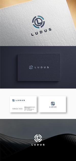 blue blues (PLANETS)さんのコンテンツSaaSサイト「LUDUS」のロゴへの提案