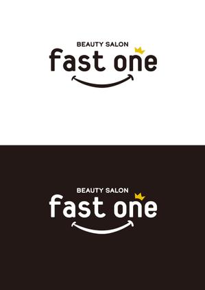 Design_salon_U (Design-salon_U)さんの【高報酬！】脱毛（エステ）サロン「fast one」のロゴへの提案