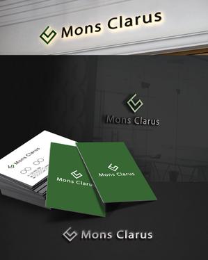 DR.DESIGN (Nakamura__)さんの茶道・不動産の『Mons Clarus』の企業ロゴ作成への提案