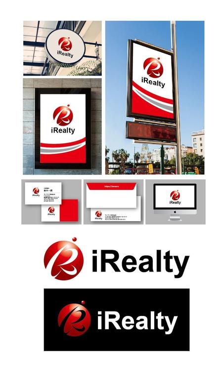 King_J (king_j)さんの日本の不動産を海外の顧客に紹介する不動産会社「iRealty」（アイリアルティ）のロゴへの提案