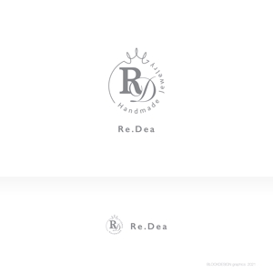 BLOCKDESIGN (blockdesign)さんのハンドメイドアクセサリーショップ【Re.Dea】のロゴへの提案