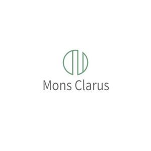 Okumachi (Okumachi)さんの茶道・不動産の『Mons Clarus』の企業ロゴ作成への提案