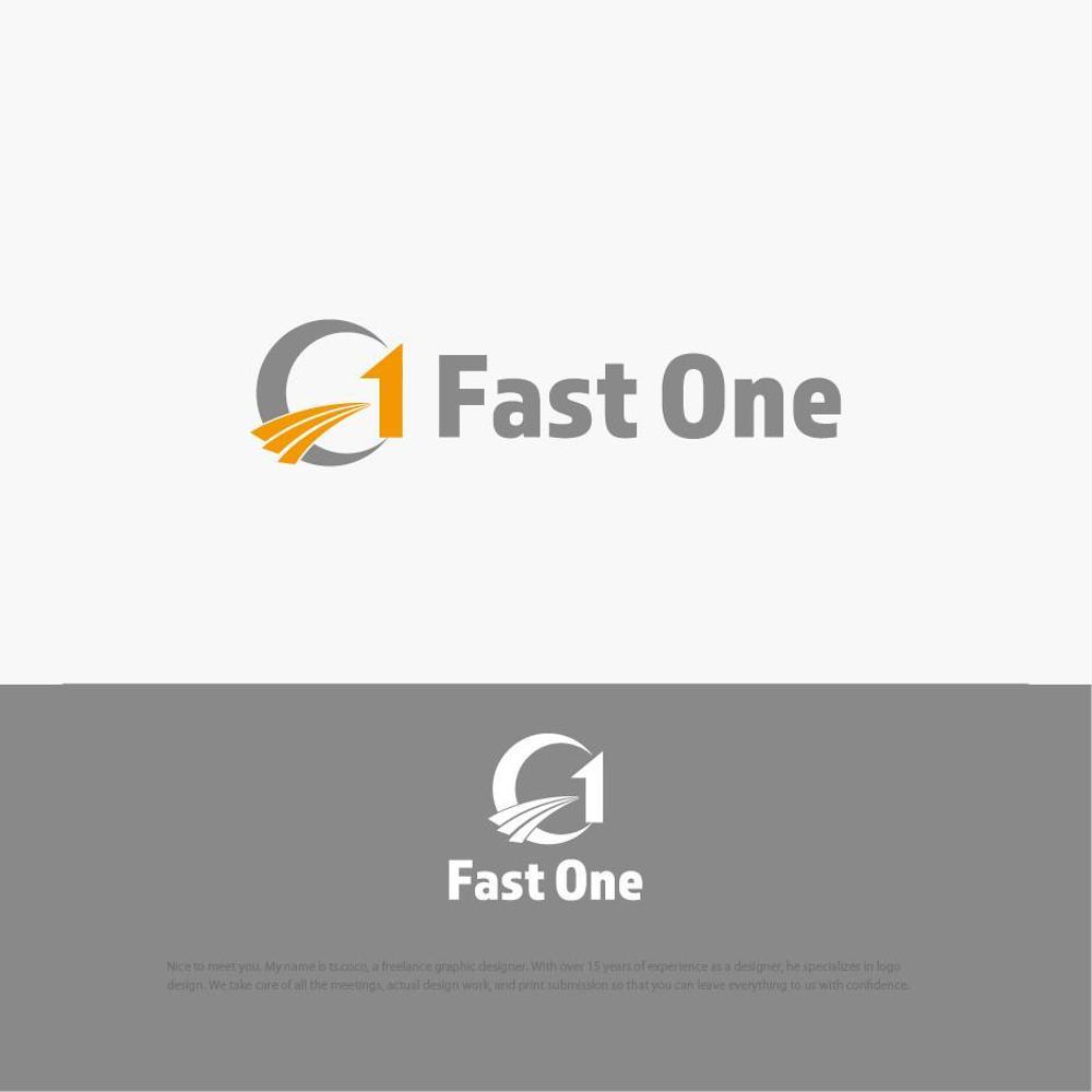 【高報酬！】脱毛（エステ）サロン「fast one」のロゴ