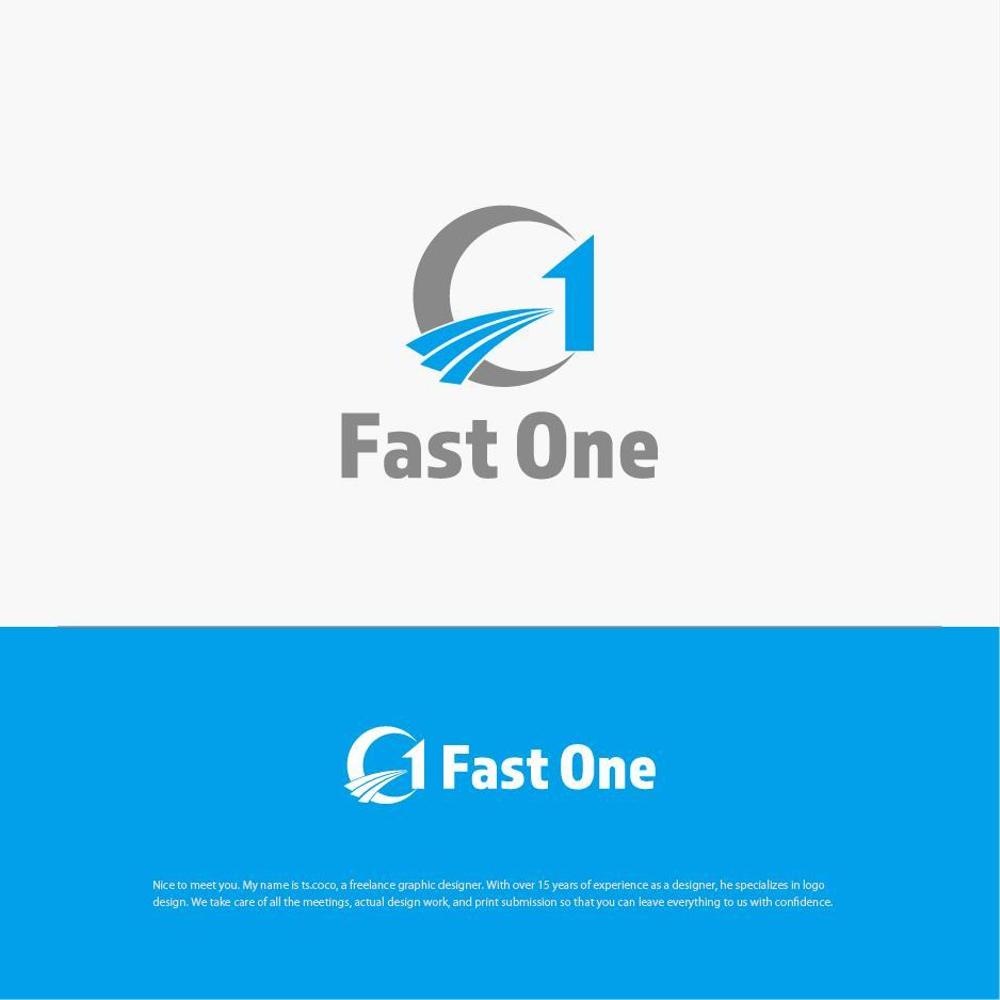 【高報酬！】脱毛（エステ）サロン「fast one」のロゴ