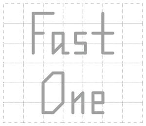 sugutaさんの【高報酬！】脱毛（エステ）サロン「fast one」のロゴへの提案