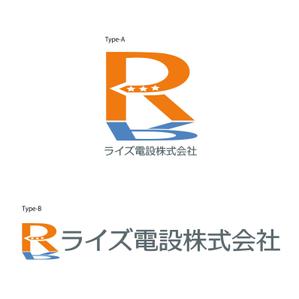 SUN&MOON (sun_moon)さんの建設業　電気工事会社の社名　ロゴへの提案