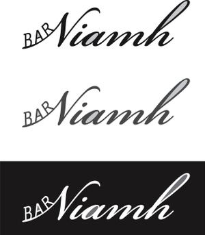 yasuhiroiida (iidaaa)さんのBAR 「 niamh 」のロゴへの提案