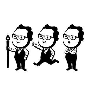 ブリコルール (bricoleur)さんの文房具ソムリエキャラクターデザインへの提案