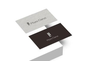 ringo6220 (ringo6220)さんの茶道・不動産の『Mons Clarus』の企業ロゴ作成への提案