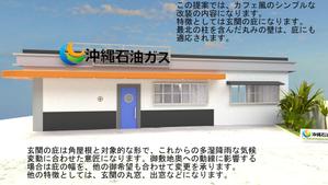 HI (hirokiey)さんの給油所を事務所にリノベーションする為の建物外観デザインのパース制作への提案