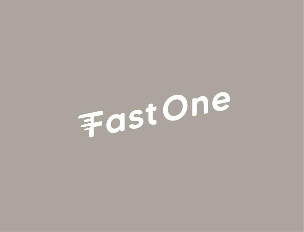 【高報酬！】脱毛（エステ）サロン「fast one」のロゴ