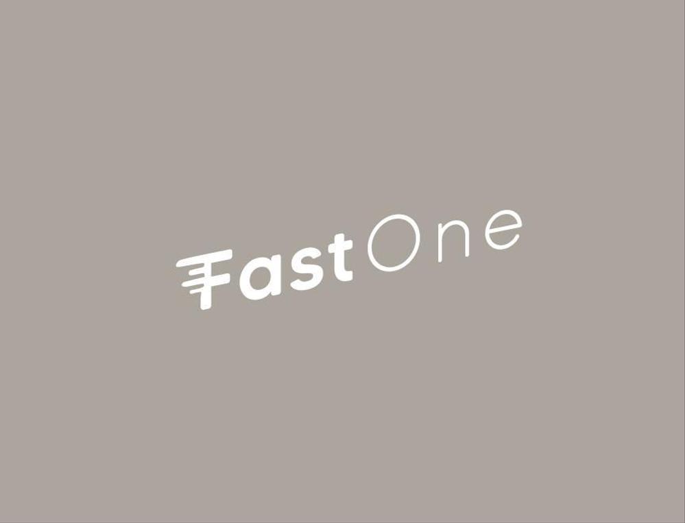 【高報酬！】脱毛（エステ）サロン「fast one」のロゴ