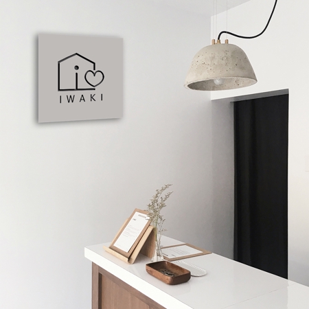 web_hack (code_design)さんの介護・看護の「IWAKI」のロゴへの提案
