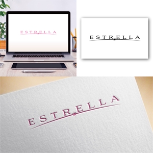 Hi-Design (hirokips)さんのモデル派遣事務所「ESTRELLA」のロゴへの提案