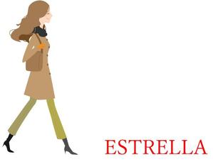 さんのモデル派遣事務所「ESTRELLA」のロゴへの提案