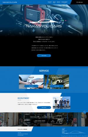 ミリデザイン　mayumi (mmrzmmym)さんの【デザインのみ】自動車販売会社のコーポレートサイトのトップページデザイン（スマホ＆PC）への提案
