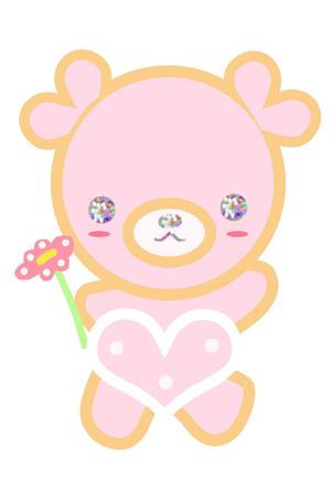 acco* ()さんのくまのキャラクターデザインへの提案