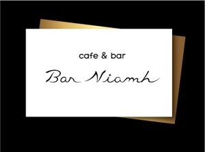 BarunさんのBAR 「 niamh 」のロゴへの提案