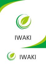 miki (misakixxx03)さんの介護・看護の「IWAKI」のロゴへの提案
