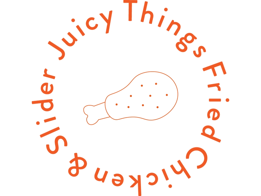 カフェ「Juicy Things ~Fried chicken & Slider House~」ロゴ