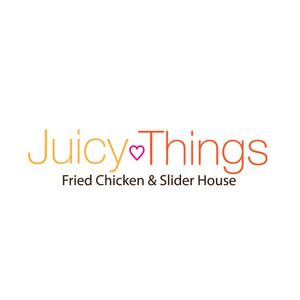 Northern Raven (mameg)さんのカフェ「Juicy Things ~Fried chicken & Slider House~」ロゴへの提案