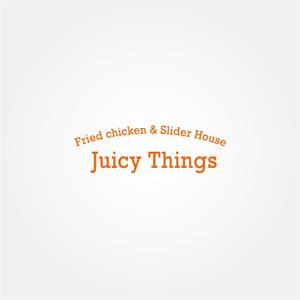 tanaka10 (tanaka10)さんのカフェ「Juicy Things ~Fried chicken & Slider House~」ロゴへの提案