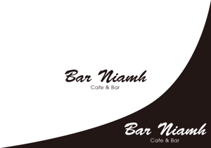 shkataさんのBAR 「 niamh 」のロゴへの提案