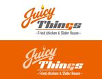 Force-Factory (coresoul)さんのカフェ「Juicy Things ~Fried chicken & Slider House~」ロゴへの提案