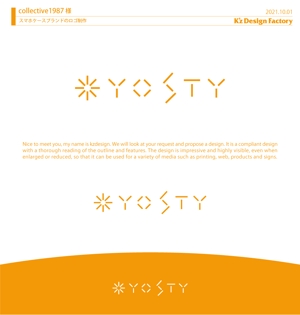 K'z Design Factory (kzdesign)さんのスマホケースブランドのロゴへの提案