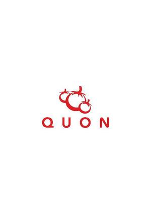 Tee (lemon8d)さんのトマト農園「ＱＵＯＮ」の会社ロゴへの提案