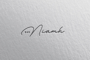 solo31さんのBAR 「 niamh 」のロゴへの提案