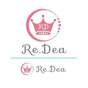 Cutiefunny (megu01)さんのハンドメイドアクセサリーショップ【Re.Dea】のロゴへの提案