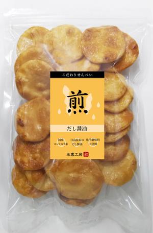shiromiso  (shiromiso)さんのこだわりせんべいのラベルデザインへの提案