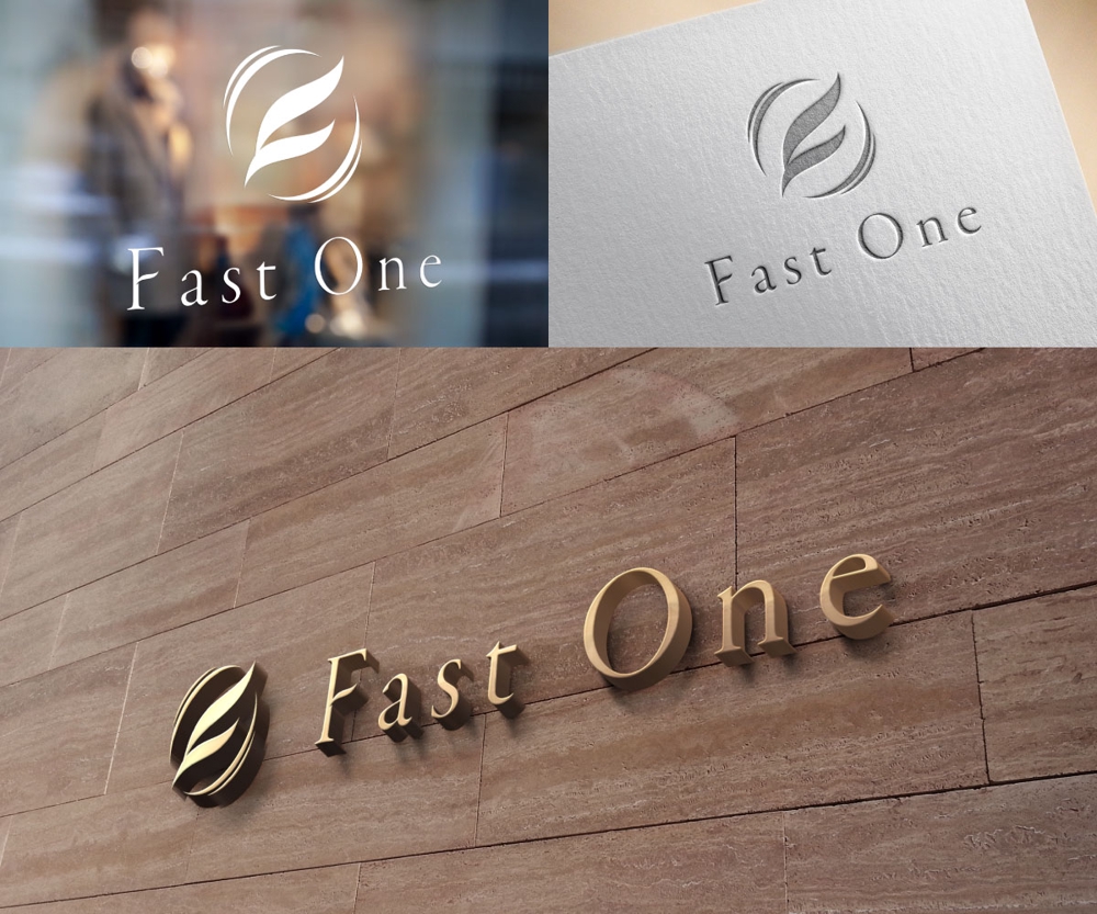 【高報酬！】脱毛（エステ）サロン「fast one」のロゴ