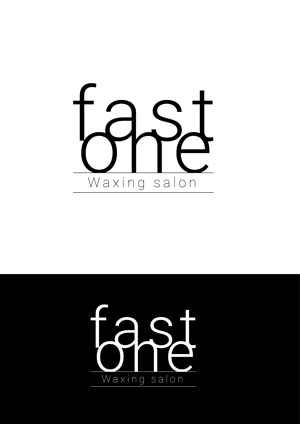 BASIC (do-basic)さんの【高報酬！】脱毛（エステ）サロン「fast one」のロゴへの提案